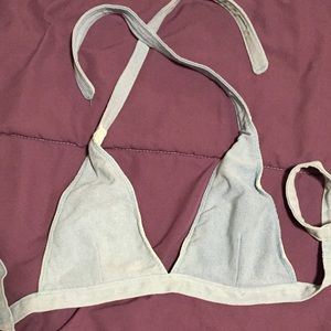 FREE Blue Jean Bikini Top